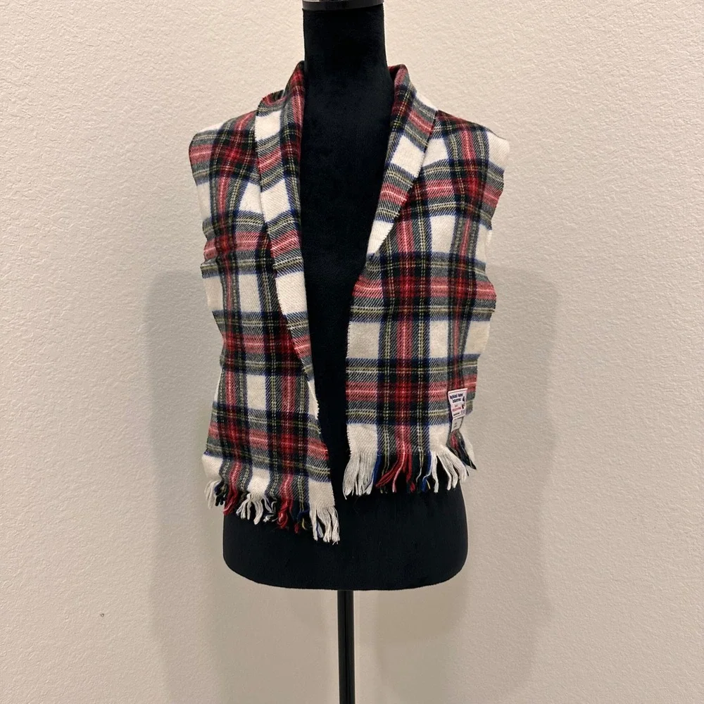 Highland Home Industries 100% New Pure Wool Scarf Holiday‎ Winter Scotland
